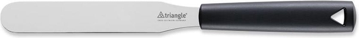 Triangle Spirit Spatel - Rvs - 15 cm - zwart