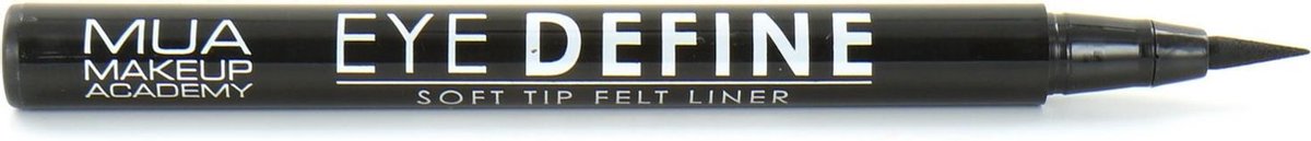 MUA Eye Define Soft Tip Felt Eyeliner - Black