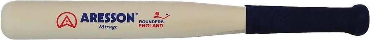 Rounders Knuppel Mirage 45 Cm Hout/rubber Blank/zwart