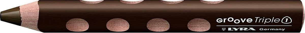 Lyra 3830076 - Triple Groove Bruin Potlood