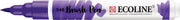 Ecoline - Brushpen - Blauw violet -548 Talens