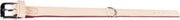Collar liwa 60cm 40mm beige/dark red verst/adj 47
