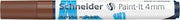 Acryl Marker Schneider Paint-it 320 4mm bruin. S-120207