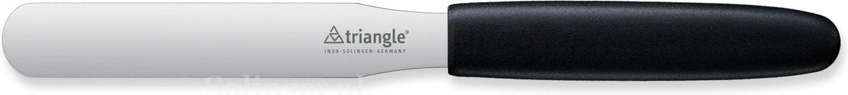 Triangle Professional Spatel - Rvs - 12 cm - zwart
