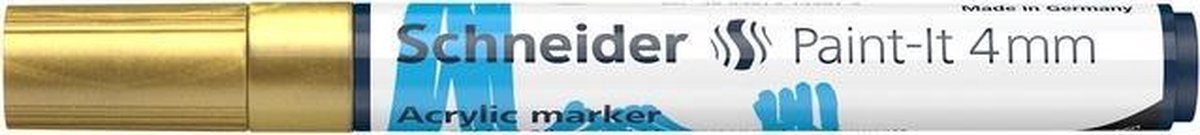 Acryl Marker Schneider Paint-it 320 4mm goud S-120253