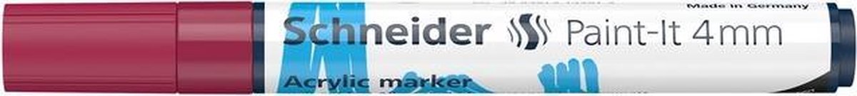 Acryl Marker Schneider Paint-it 320 4mm bordeaux S-120261