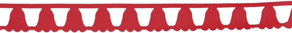 Kerstslinger Kerstklok Rood 2