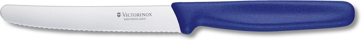 Victorinox Tomatenmes 11 Cm Getand - Blauw