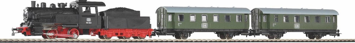 Piko 57112 H0 Startset DB stoomloc met personentrein
