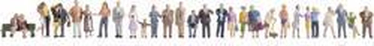 NOCH 16043 H0 figuren in de stad