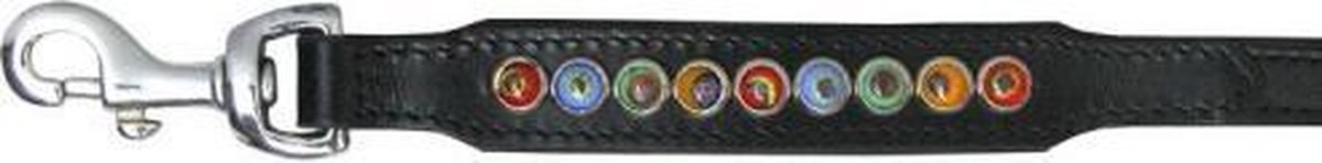 Doxtasy Riem Hondenriem Silly Stones Black 17mm