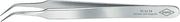 Knipex 92 34 28 Precisiepincet Spits Gebogen 45Â° Extra Fijn 105 Mm