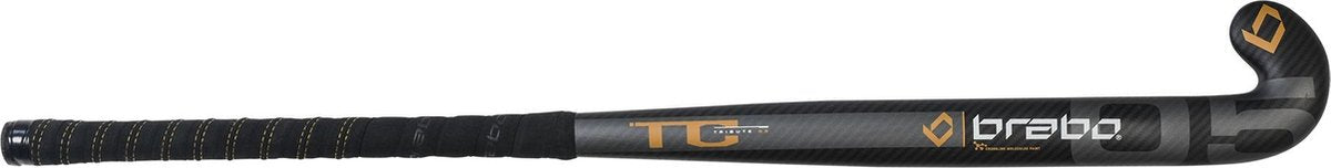 Brabo G-Force Tc-5 Unisex Hockeystick - Carbon/Gold - 33 Inch