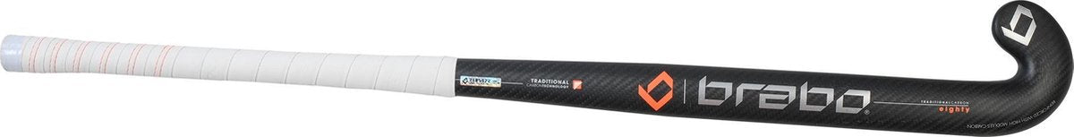 Brabo Trad. Carbon 80 Elb Unisex Hockeystick - Orange - 36.5 Inch