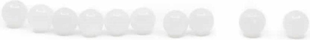 Edelsteen Losse Kralen Witte Jade – 10 stuks (8 mm)