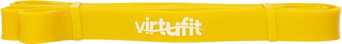 Resistance band - VirtuFit Weerstandsband Pro - Fitness Elastiek - Medium (24 mm) - Geel