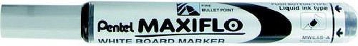 Maxiflo Whiteboard Stift Zwart