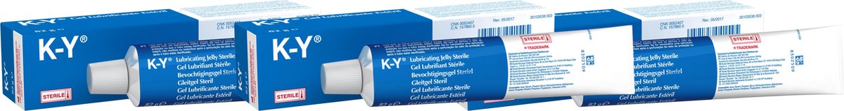 Durex K-Y Gel Glijmiddel Waterbasis - 3 Stuks