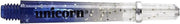 Unicorn Shafts Gripper 4 Two-tone Short Blauw 3 Stuks
