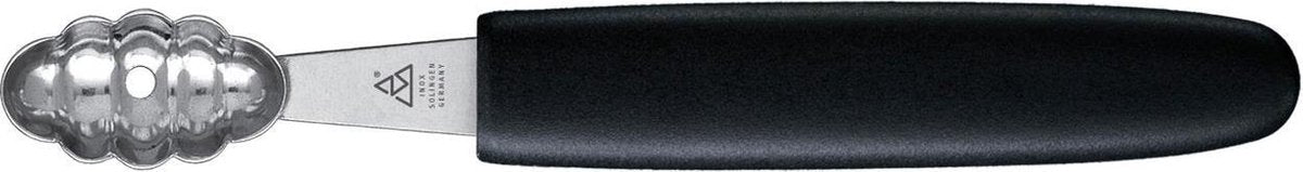 Triangle Professional Pomme Parisienneboor - Rvs - geribbeld - 18 mm - zwart