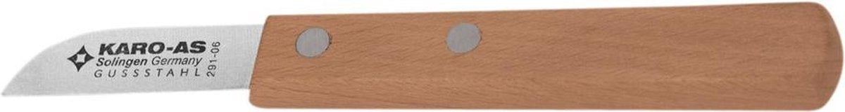 Kabelmes Met Vast Lemmet Hout 6CM \0291-06