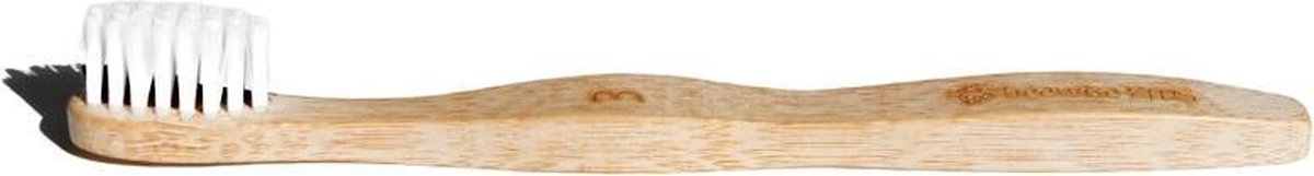 Bamboe Tandenborstel voor kinderen | Set van 2 stucks | 100% natuurlijk en vegan | Biologisch afbreekbaar | BPA-vrij | Naturel tandenborstel | Bamboo Toothbrush | Kids