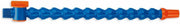 Huvema - 1/2'' PT (Aziatisch) Koelslang 36cm (verstelbaar) met kraan (m) - H64720
