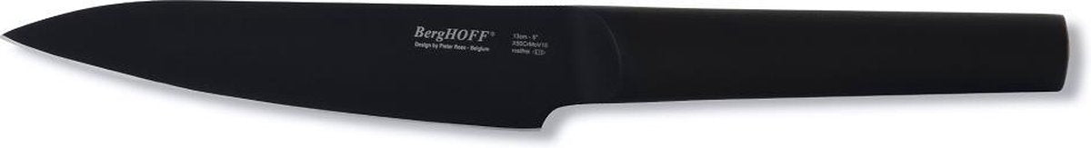Universeel mes 13 cm - Zwart - BergHOFF | Ron