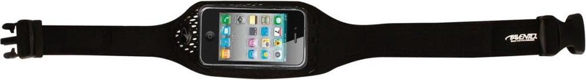 Avento Smartphone Sport Riem - Zwart/Zilver - One Size