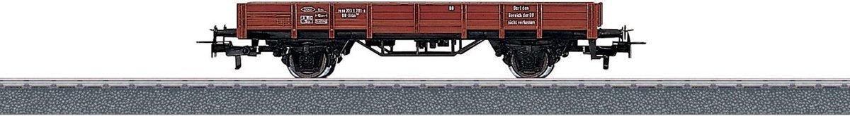 Märklin H0 Lageboordwagen 4423