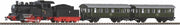 Piko 97933 H0 Startset PKP stoomloc met personentrein