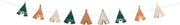 Tipi vlaggenlijn | Indian Forest | 2
