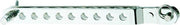 RF444 rvs stel strip 174 mm gatafstand 115 mm