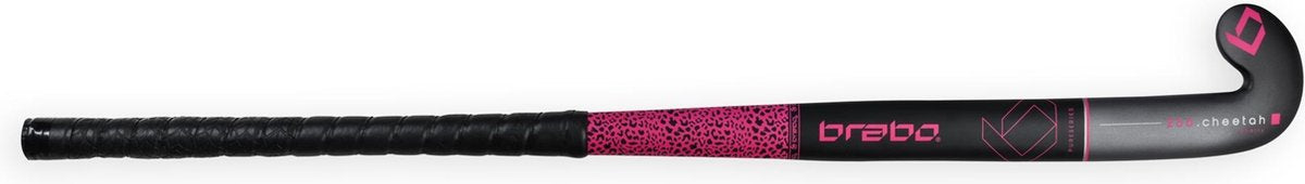 Brabo It Pure Cheetah Jr. Cherry Dames Indoor Hockeystick - Cherry - 29 Inch