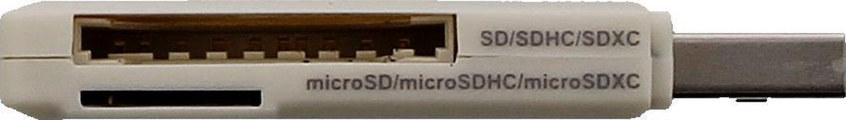 BeHello Card reader USB 2.0 SD/SDH/SDX/MSD-Dualslot