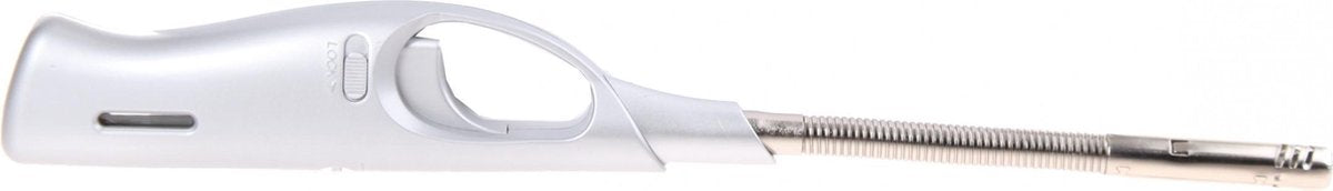 Boomex Staafaansteker Met Flexibele Nek 29 Cm Zilver