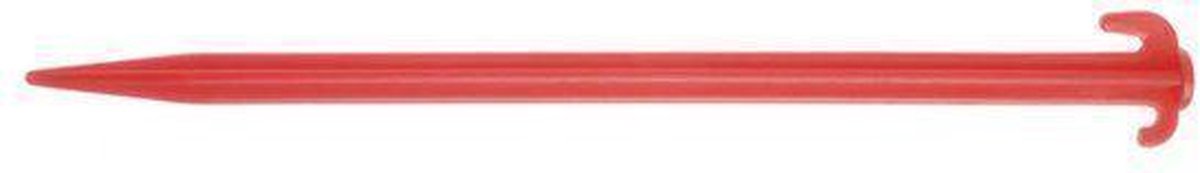 Travellife Haring - 30 cm Rood Plastic - 6 Stuks