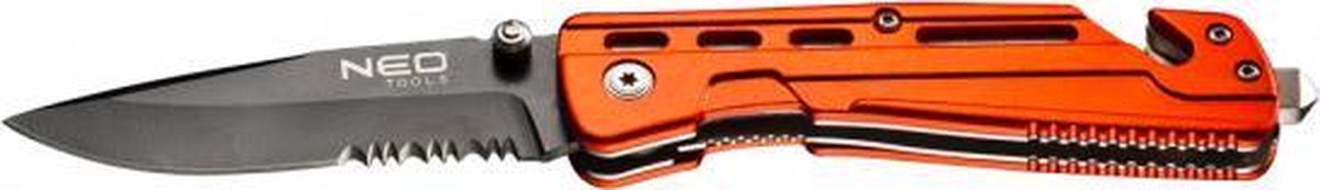 Professioneel opvouwbaar mes met slot + nylon opberg hoes