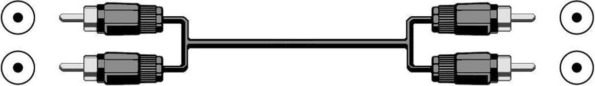 G&BL EL50P 5m 2 x RCA 2 x RCA audio kabel