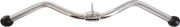 ScSPORTS® Triceps bar - Lat pulldown bar - Met draaipunt en rubberen uiteinden - Staal - Handgreep voor lat pulley of krachtstation