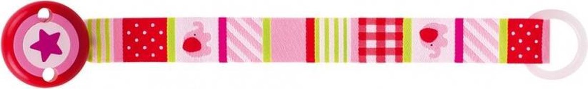 Heimess Fopspeenketting Olifant Roze 21