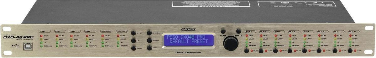 PSSO DXO-48 PRO Luidspreker management systeem