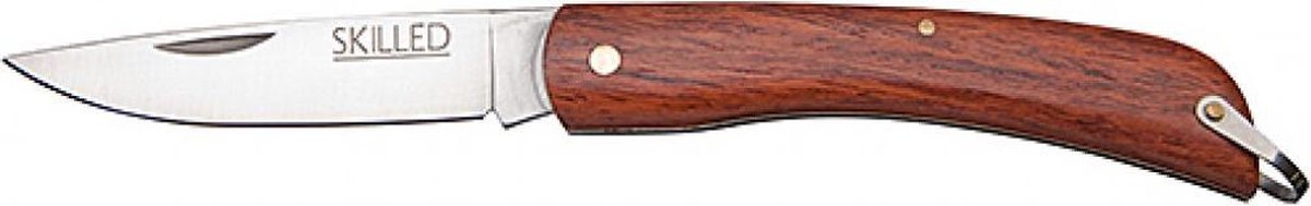 Homeij Skilled Knip-Zakmes / Werkmes - RVS / Rozenhout - 19 cm - 5 jaar garantie