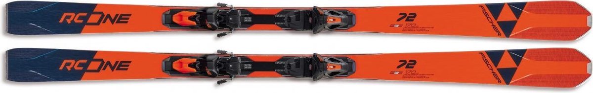 Fischer - RC one 72 MF - Piste ski - Lengte 177