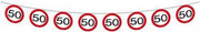 Slingers 50 Jaar Verkeersbord 12 meter