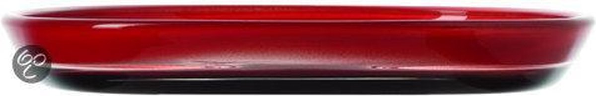 Leonardo Mio Colori Plat schaaltje -  Rood - Ø 18 cm