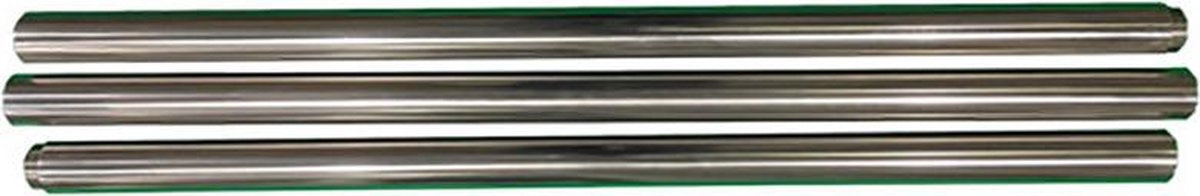 RVS Mast 3 meter Ø48mm (3-delig) voor Silentwind Pro