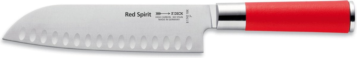 Dick Red Spirit gegolfd Santokumes 18cm
