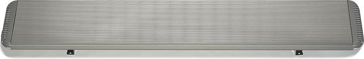 Mo-El Heatstrip 1650 Watt terrasverwarming / winkelverwarming / loodsverwarming Hot-Top Zilver