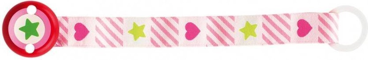 Heimess Fopspeenketting Ster Roze 21